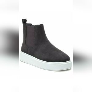 J/Slides Dani Nubuck Leather SNEAKER BOOTIES Women Shoes Size 8 M NEW $179